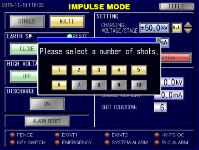自動試験モード